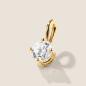 Preview: Luxus Diamant Anhänger 750 Gelbgold 0,52 ct G/VS