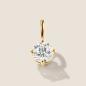 Preview: Luxus Diamant Anhänger 750 Gelbgold 0,52 ct G/VS