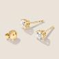 Preview: Luxus Diamant Ohrstecker Paar 750 Gelbgold Brillanten 1,05 ct G/VS
