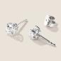 Preview: Luxus Diamant Ohrstecker Paar 750 Weißgold Brillanten 1,43 ct G/VS