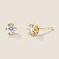 Preview: Luxus Diamant Ohrstecker Paar 750 Gelbgold Brillanten 0,70 ct G/VS