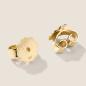 Preview: Luxus Diamant Ohrstecker Paar 750 Gelbgold Brillanten 0,40 ct G/VS
