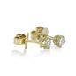 Preview: Brillant Diamant Ohrstecker Paar 750/- Gelbgold 18 Karat Gold 0,40 Karat G/VS