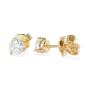 Preview: Brillant Diamant Ohrstecker Paar 750/- Gelbgold 18 Karat Gold 0,60 Karat G/VS