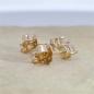 Preview: Brillant Diamant Ohrstecker Paar 750/- Gelbgold 18 Karat Gold 0,70 Karat G/VS