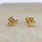 Preview: Brillant Diamant Ohrstecker Paar 750/- Gelbgold 18 Karat Gold 0,70 Karat G/VS