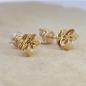 Preview: Brillant Diamant Ohrstecker Paar 750/- Gelbgold 18 Karat Gold 0,70 Karat G/VS