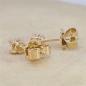 Preview: Brillant Diamant Ohrstecker Paar 750/- Gelbgold 18 Karat Gold 0,40 Karat G/VS