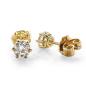 Preview: Brillant Diamant Ohrstecker Paar 750/- Gelbgold 18 Karat Gold 0,80 Karat G/VS