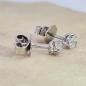 Preview: Brillant Diamant Ohrstecker Paar 750/- Weißgold 18 Karat Gold 0,42 Karat G/VS