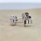 Preview: Brillant Diamant Ohrstecker Paar 750/- Weißgold 18 Karat Gold 0,50 Karat G/VS