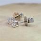 Preview: Brillant Diamant Ohrstecker Paar 750/- Weißgold 18 Karat Gold 0,40 Karat G/VS
