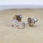 Preview: Brillant Diamant Ohrstecker Paar 750/- Weißgold 18 Karat Gold 0,50 Karat G/VS