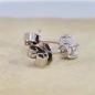 Preview: Brillant Diamant Ohrstecker Paar 750/- Weißgold 18 Karat Gold 0,60 Karat G/VS