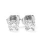 Preview: Brillant Diamant Ohrstecker Paar 750/- Weißgold 18 Karat Gold 0,60 Karat G/VS