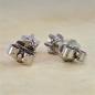 Preview: Brillant Diamant Ohrstecker Paar 750/- Weißgold 18 Karat Gold 0,60 Karat G/VS