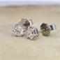 Preview: Brillant Diamant Ohrstecker Paar 750/- Weißgold 18 Karat Gold 0,60 Karat G/VS