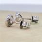 Preview: Brillant Diamant Ohrstecker 750/- Weißgold 18 Karat Gold 1,02 Karat G/VS