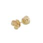 Preview: Luxus Diamant Ohrstecker 750 Gold (IF/F) - Gelbgold, Single, 0,42 ct - lupenrein, echter Brillantschmuck
