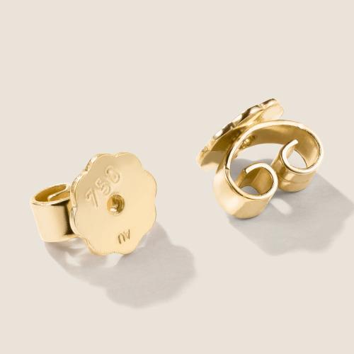 Luxus Diamant Ohrstecker Paar 750 Gelbgold Brillanten 0,40 ct G/VS