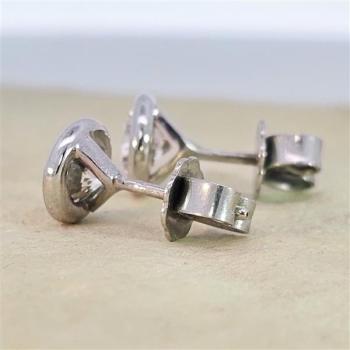 Brillant Diamant Ohrstecker 750/- Weißgold 18 Karat Gold 1,02 Karat G/VS